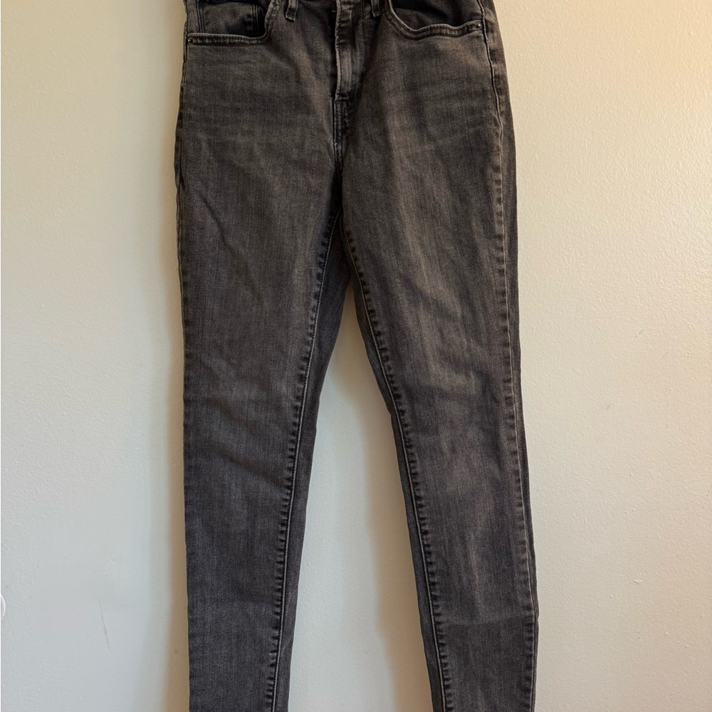 Levi's Black High Rise Skinny Jeans